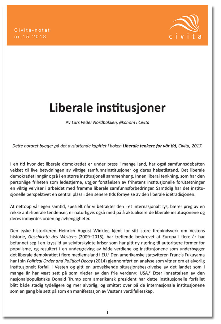 Liberale Institusjoner Civita