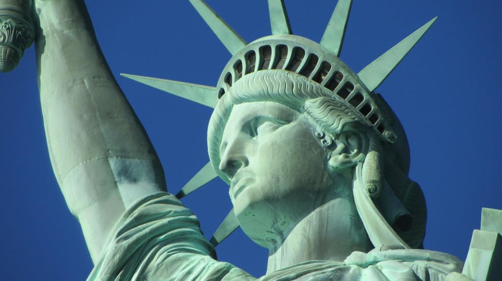 USA frihetsstatuen