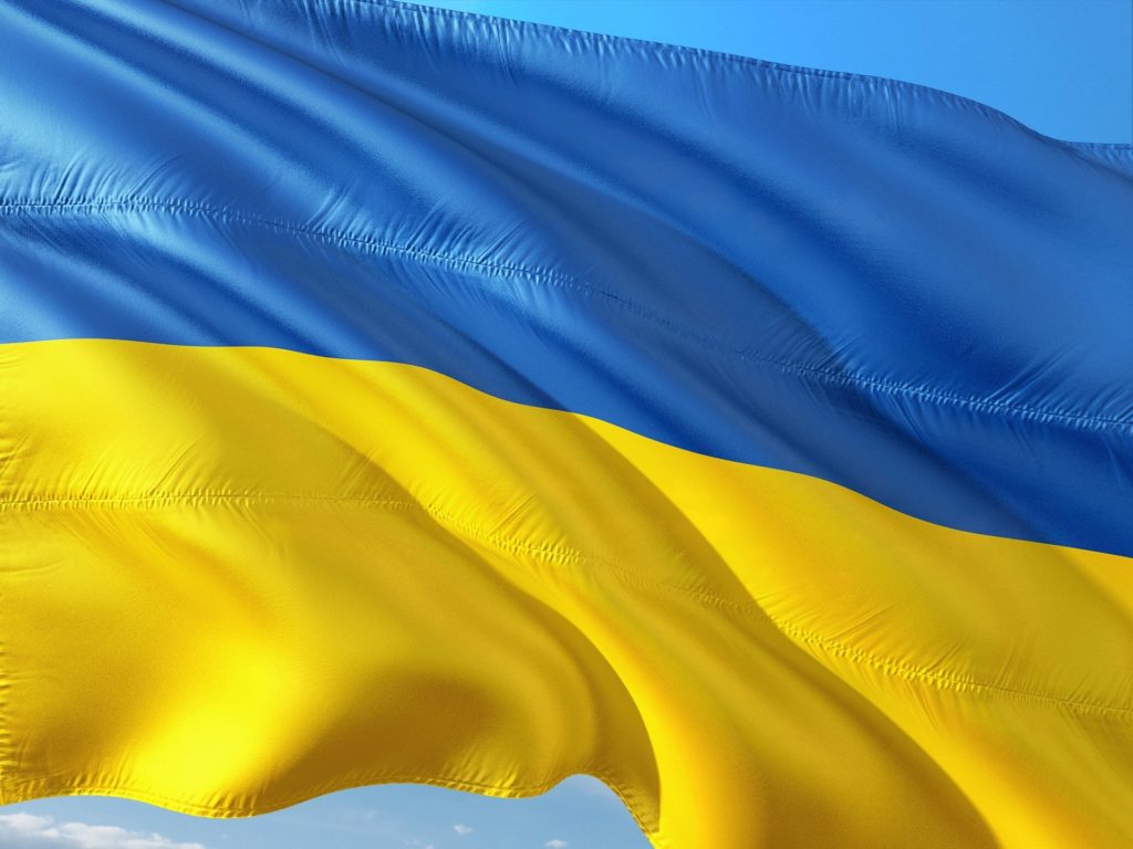 Ukraina, flagg, pixabay.com