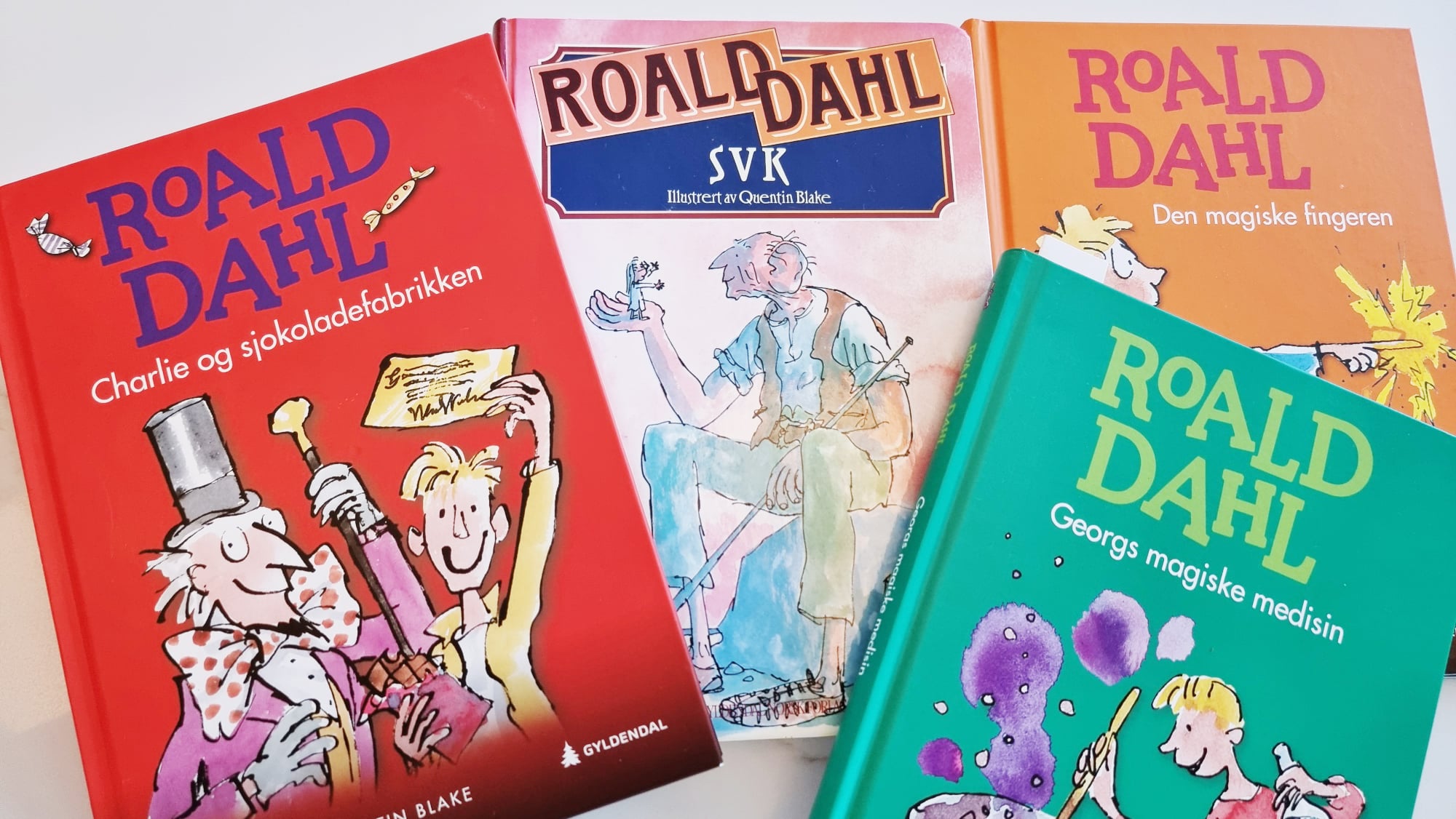 Roal Dahl bøker