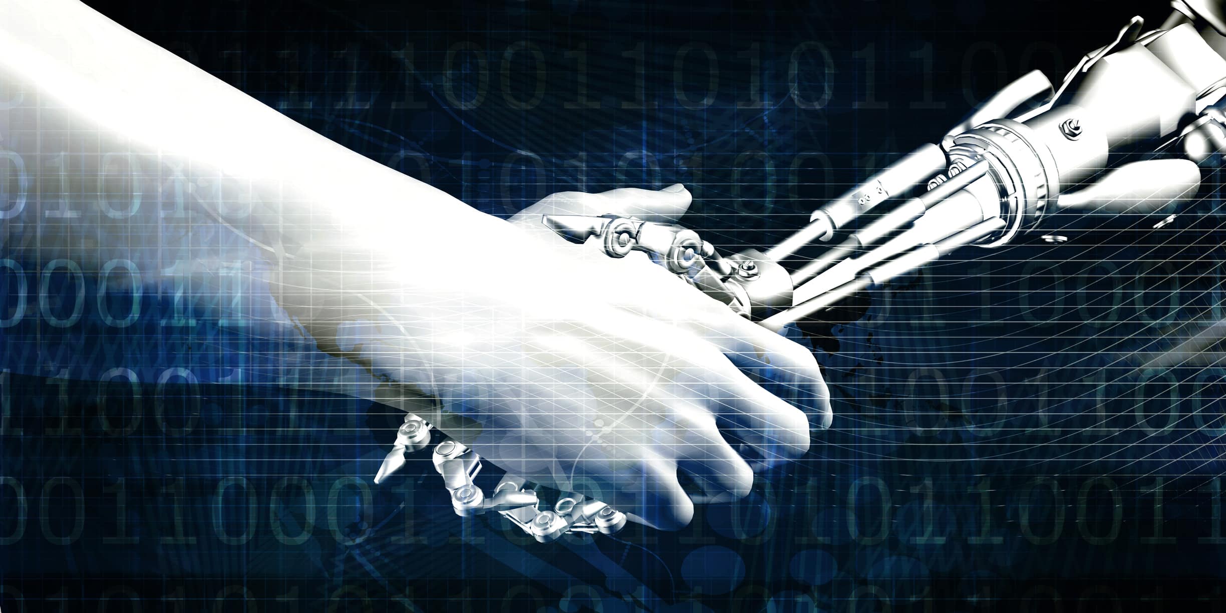 AI, KI, kunstig intelligens, robot, hender