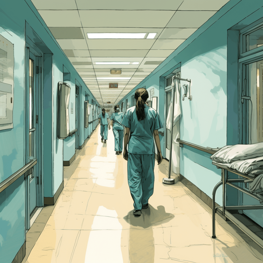 sykehus, sykepleiere