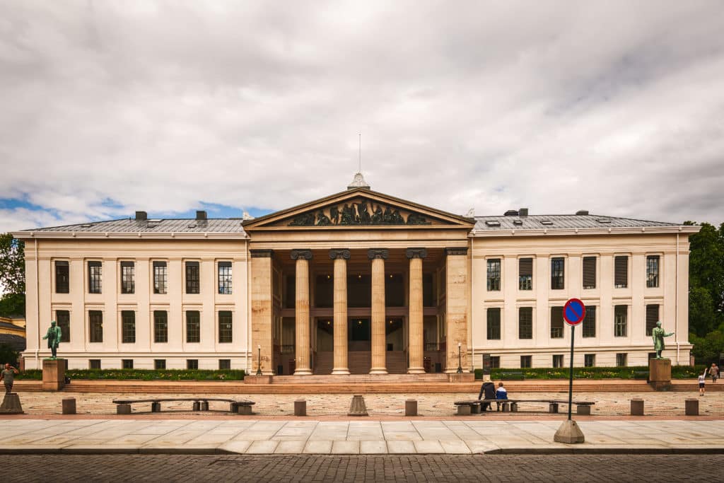 The University of Oslo (Universitetsplassen)