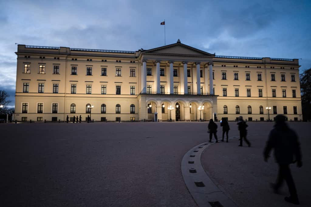 Kongehuset, Slottet, Det kongelige slott, slott, Oslo, slottsplassen