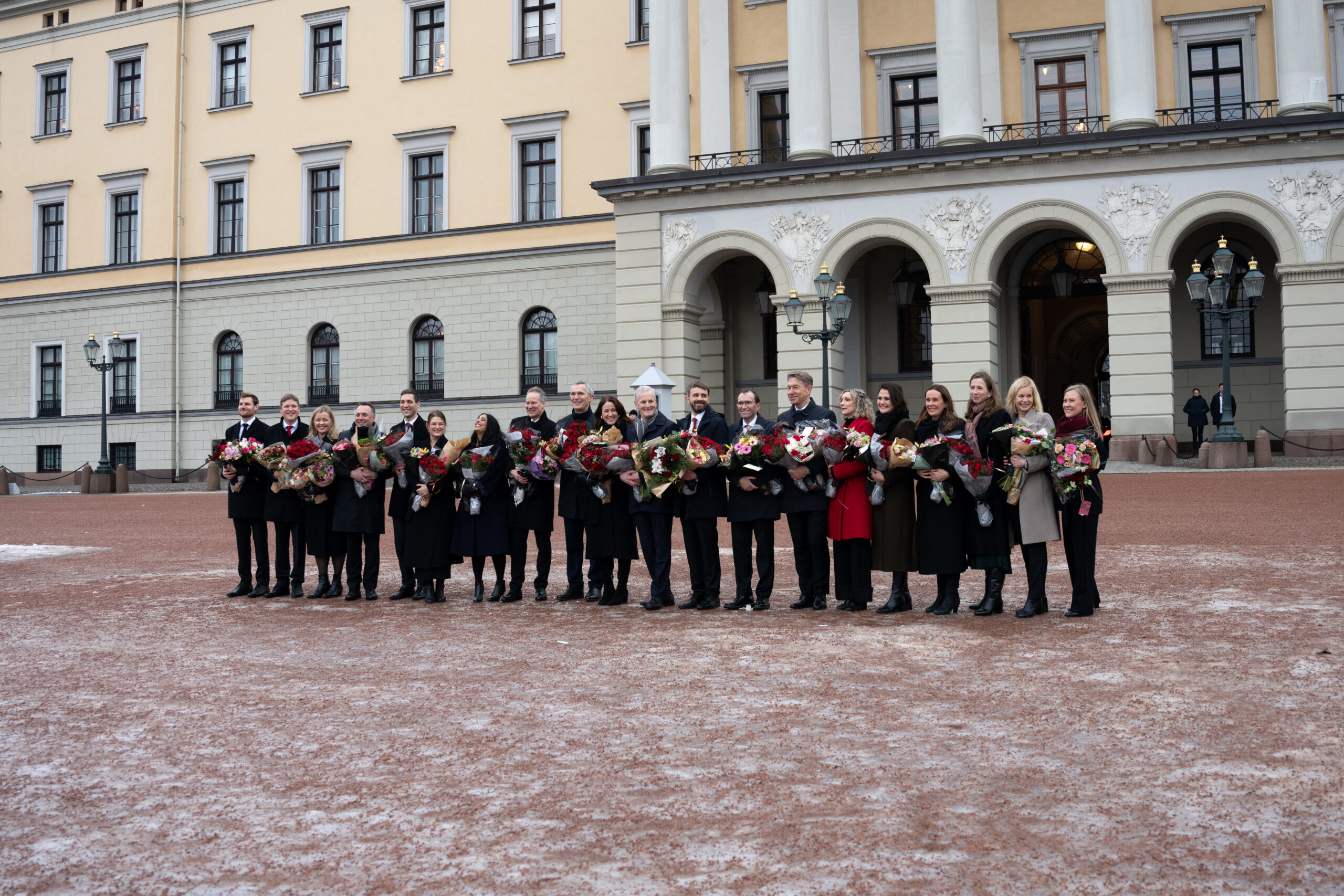 Arbeiderpartiet, regjering 2025, slottsplassen