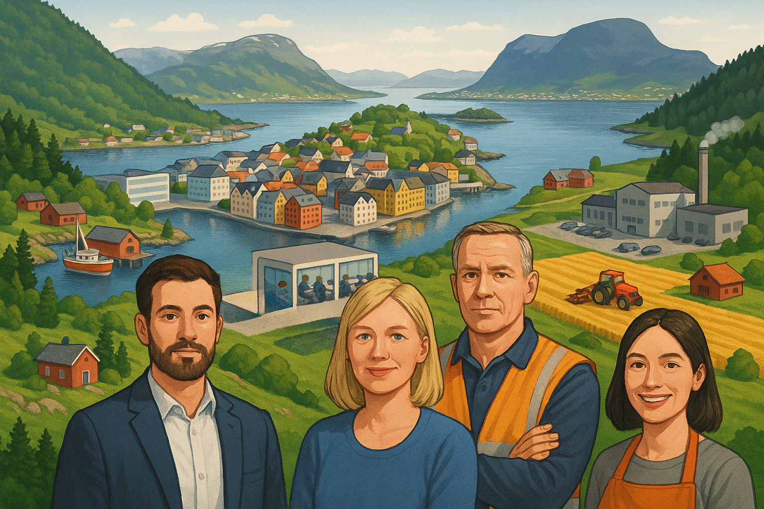 Norsk eierskap, verdiskaping, arbeidsplasser, jobb, norske private eiere, lokalsamfunn