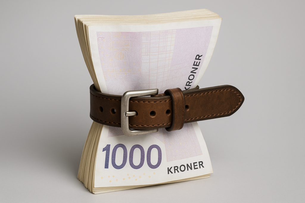statsbudsjett offentlige utgifter kutt innstramming