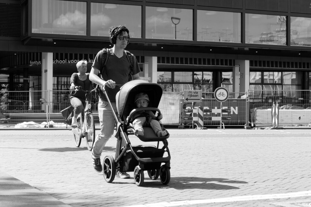 fedrepermisjon barnevogn menn likestilling