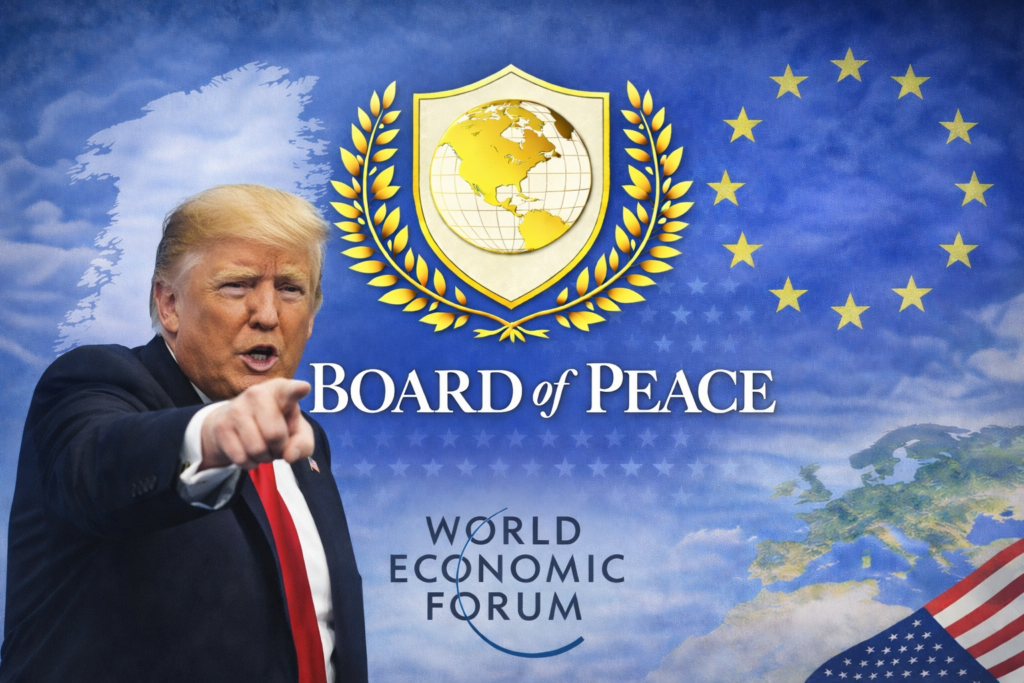 Trump, World Economic Forum, Board of Peace, EU, Europa, Grønland, USA