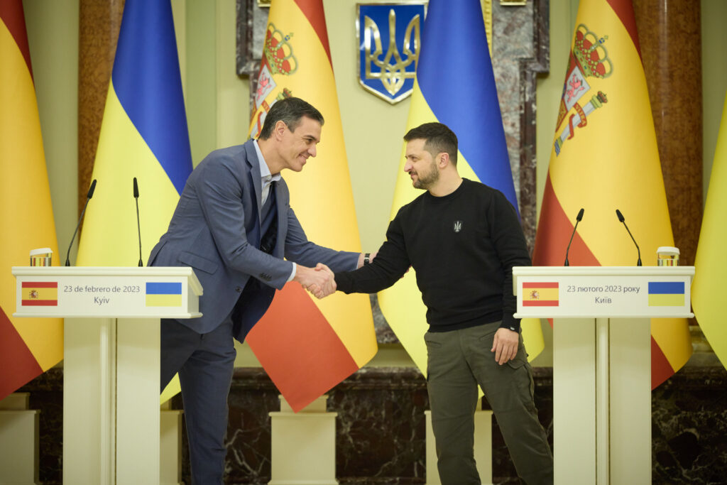 Zelenskyj Sanchez