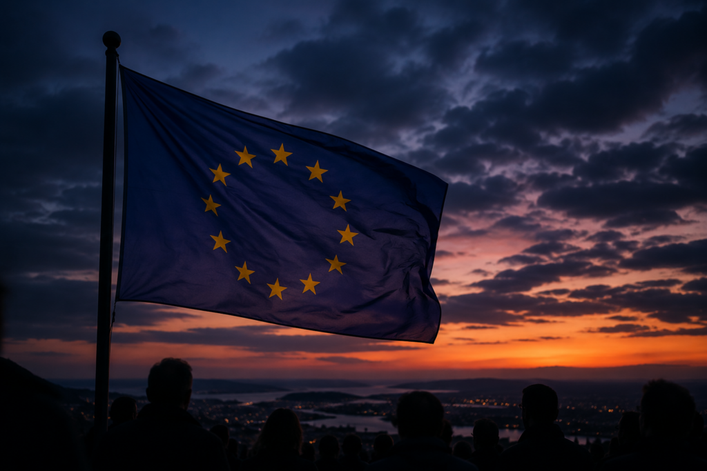 EU-debatt i skumring